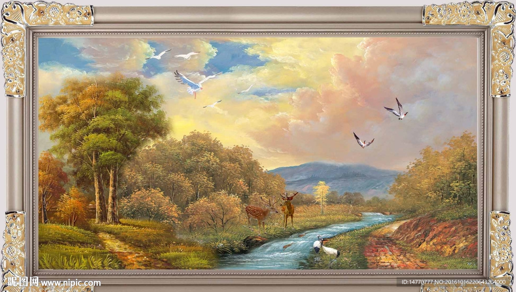 风景油画