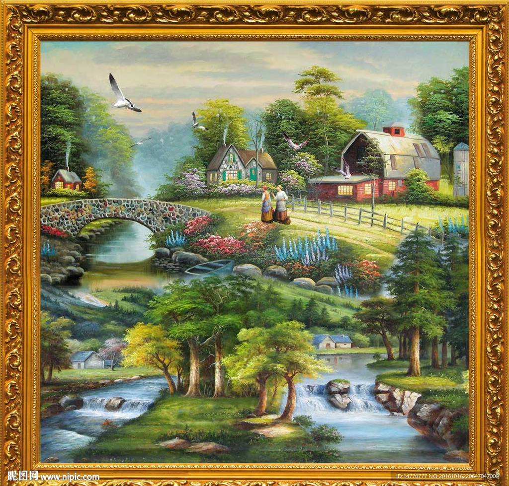 风景油画