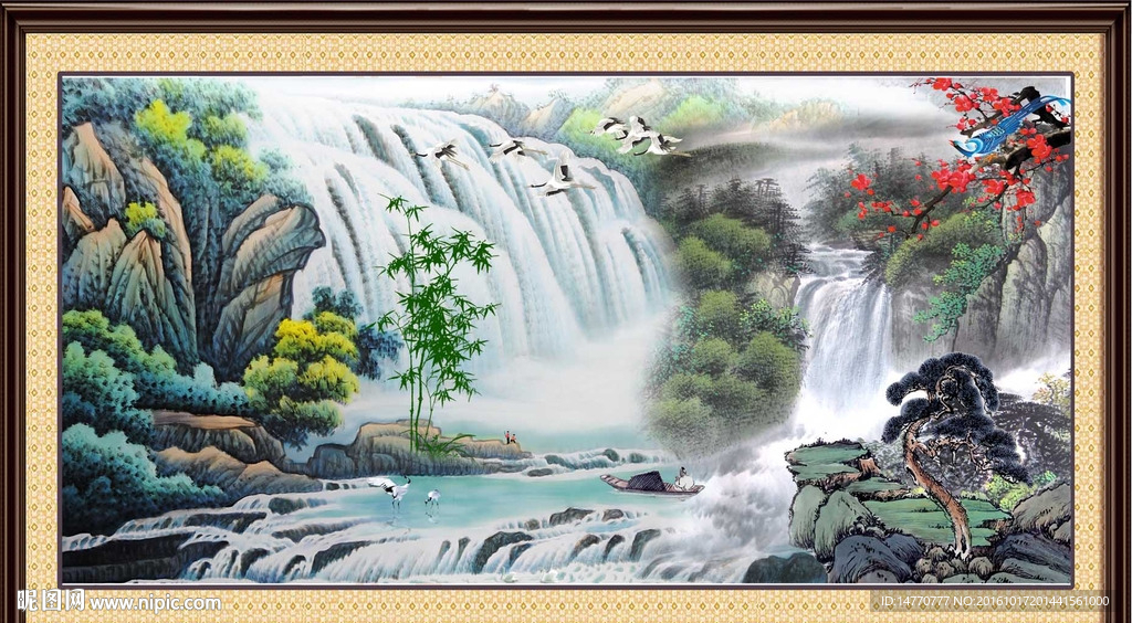 国画山水