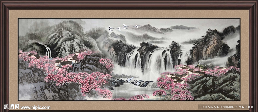 国画山水