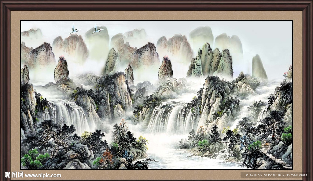 国画山水