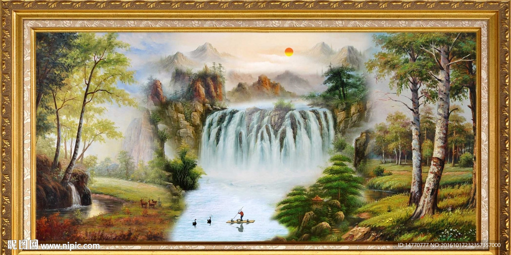 风景油画