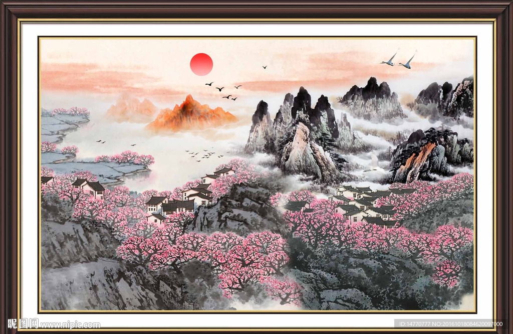 国画风景