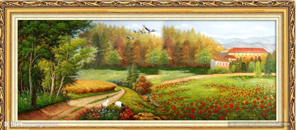 风景油画