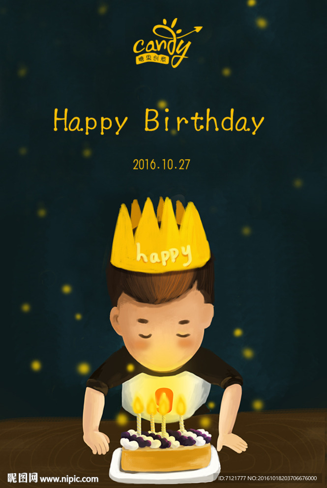 生日海报