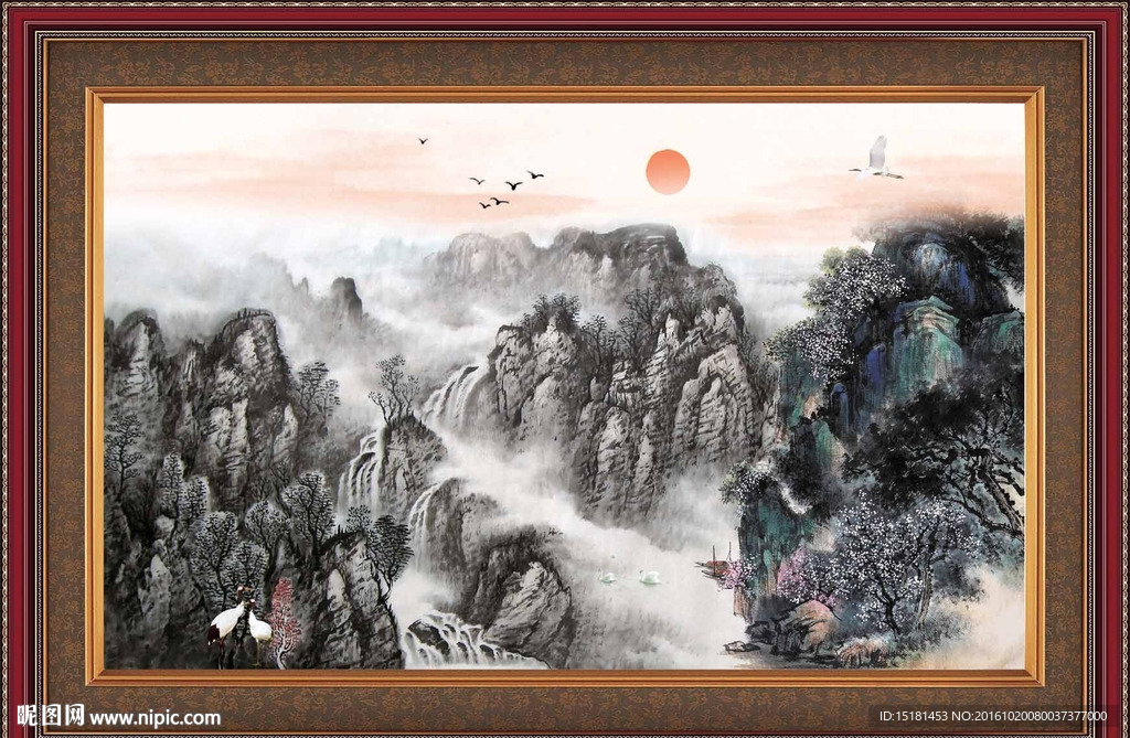 水墨山水