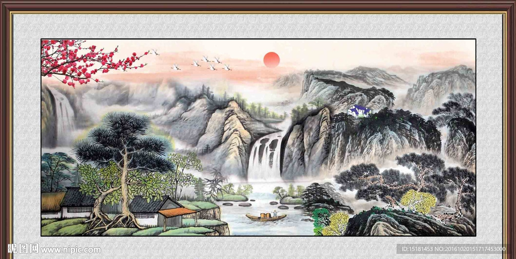 国画山水