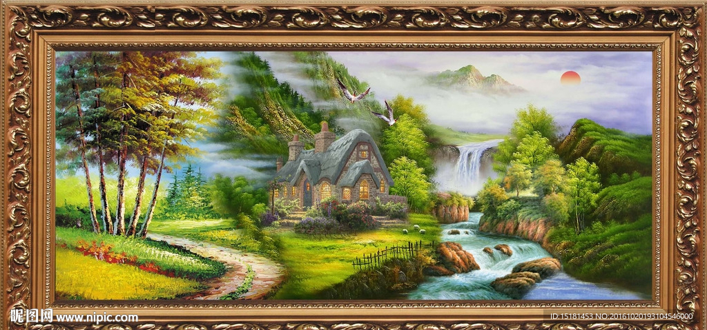 风景油画