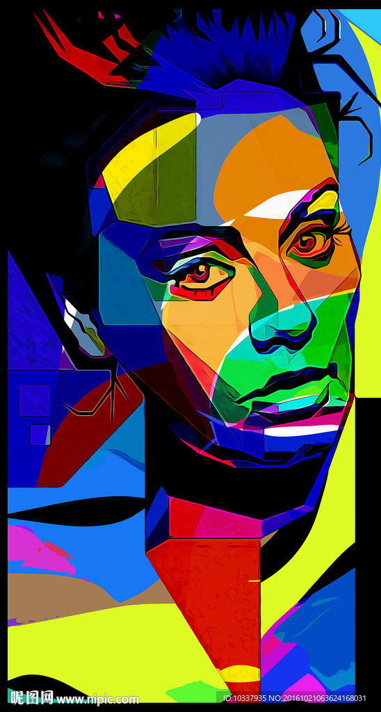 流行艺术人物油画