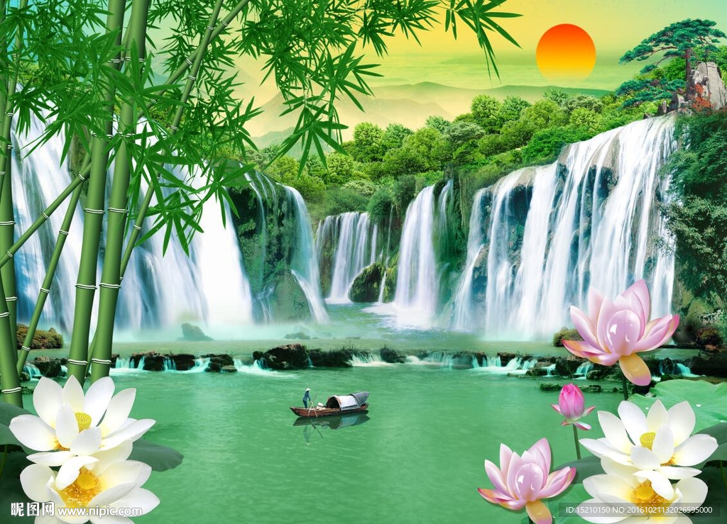 风景竹子