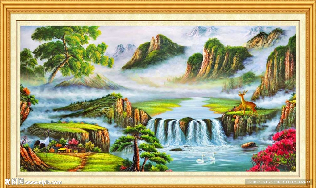 油画风景