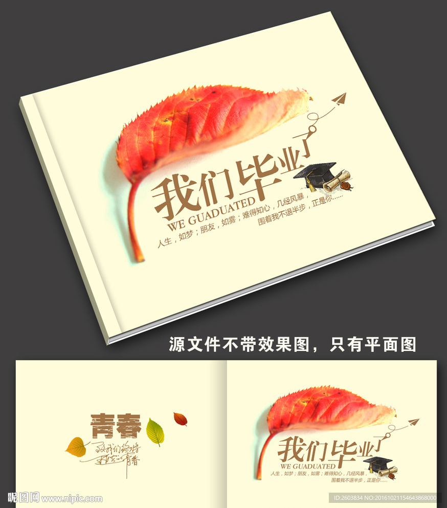 毕业纪念册封面