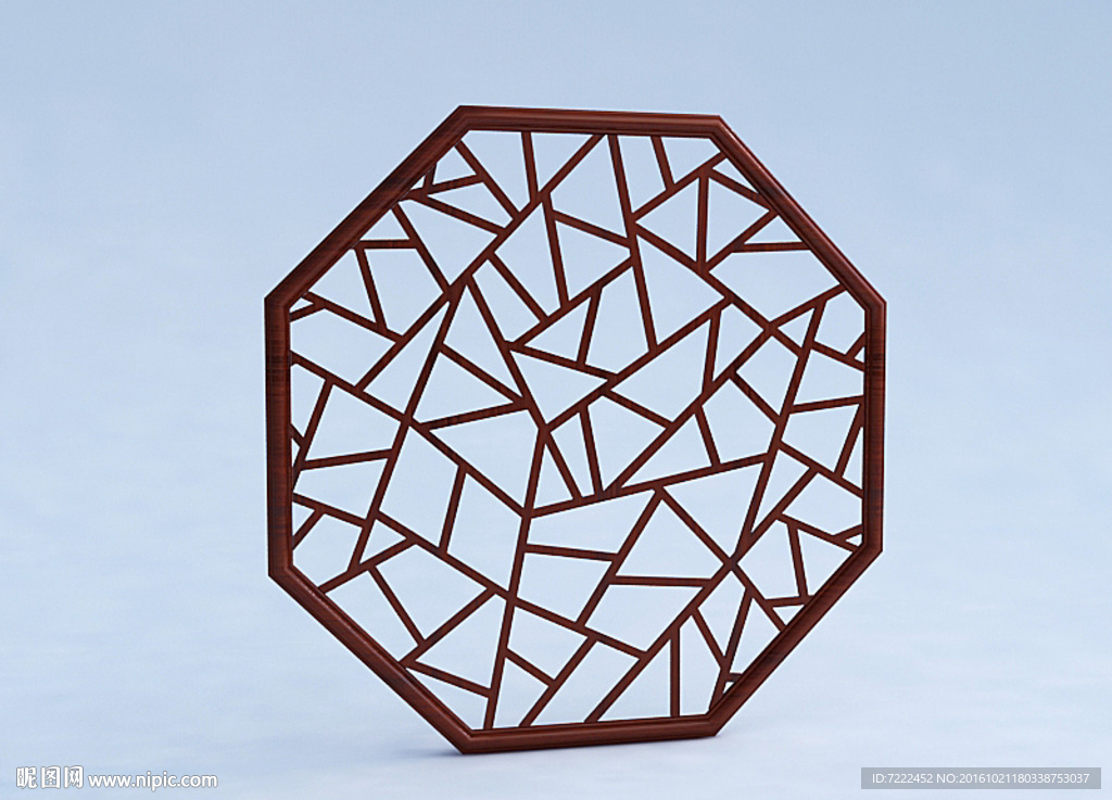 中式八角形花格