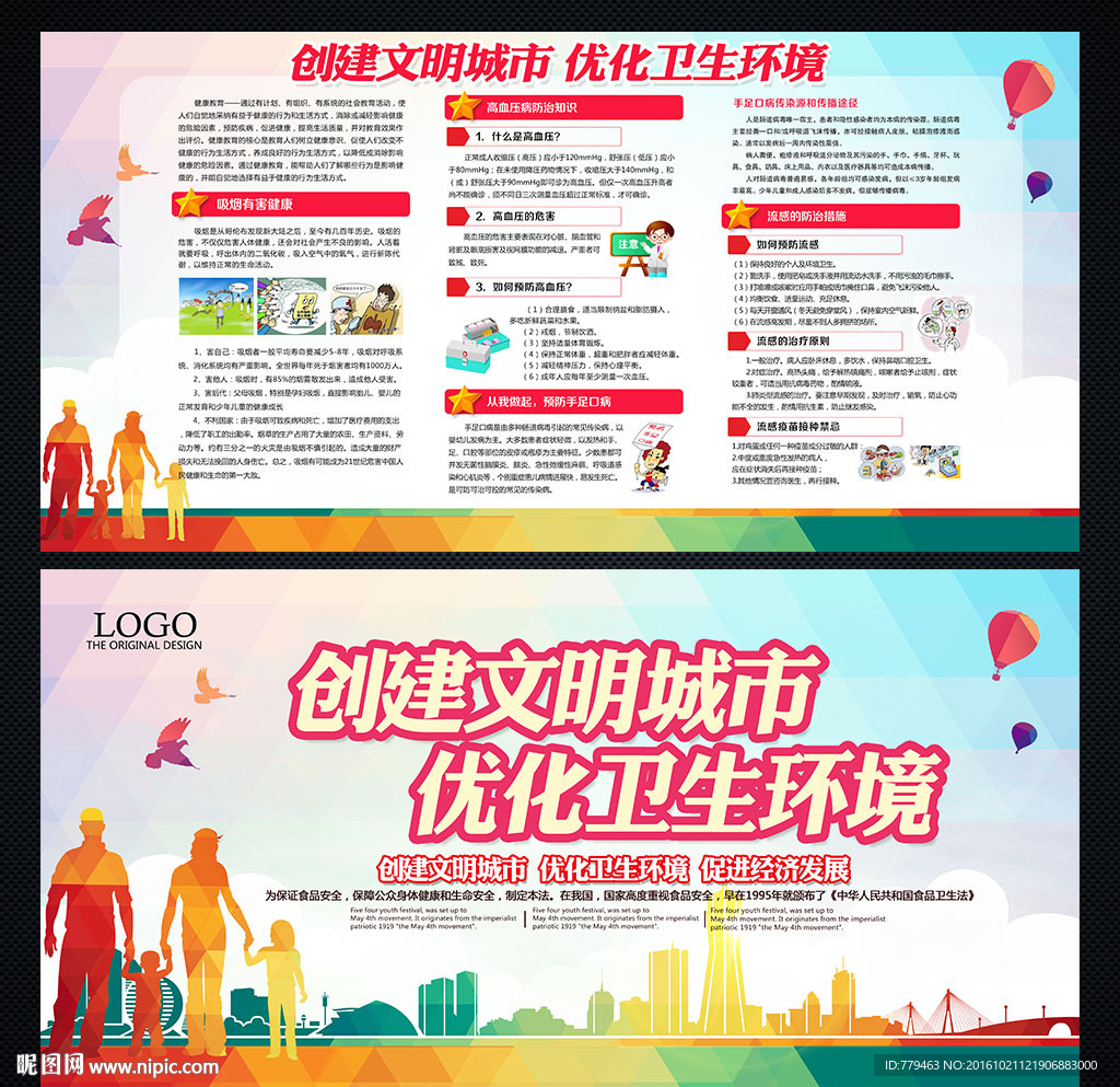 卫生教育知识展板