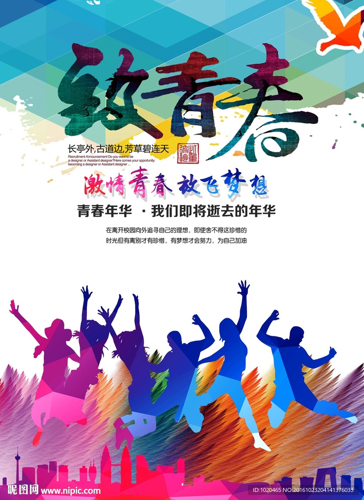 致青春海报