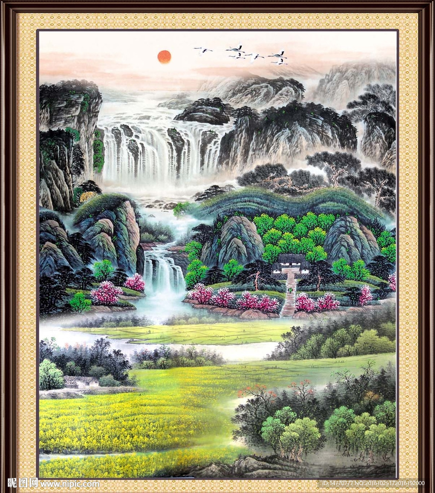 国画山水