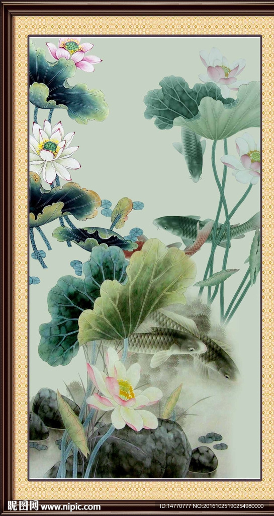 荷花图