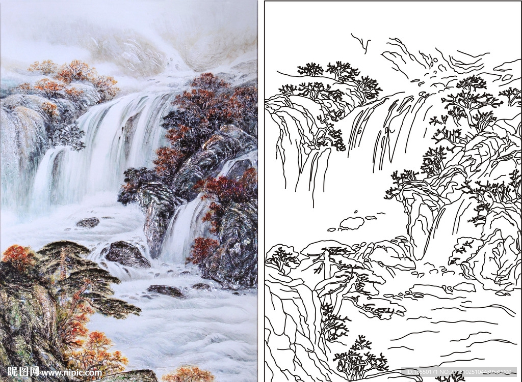 rgb元(cny)举报收藏立即下载关 键 词:高山流水 山水画 风景 树 艺术