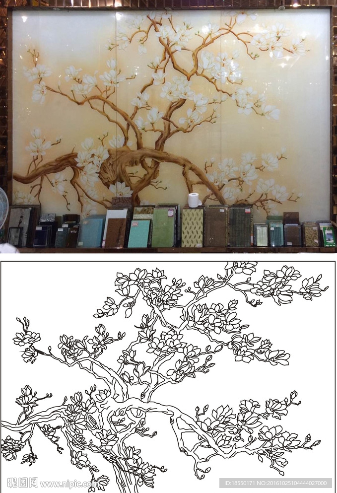 玉兰树