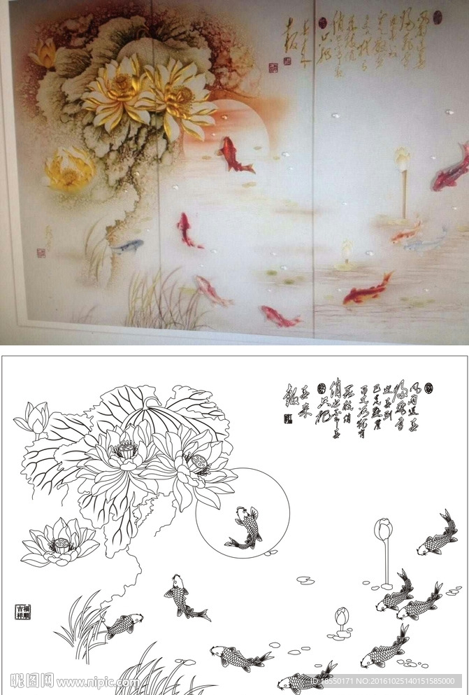 荷花鱼