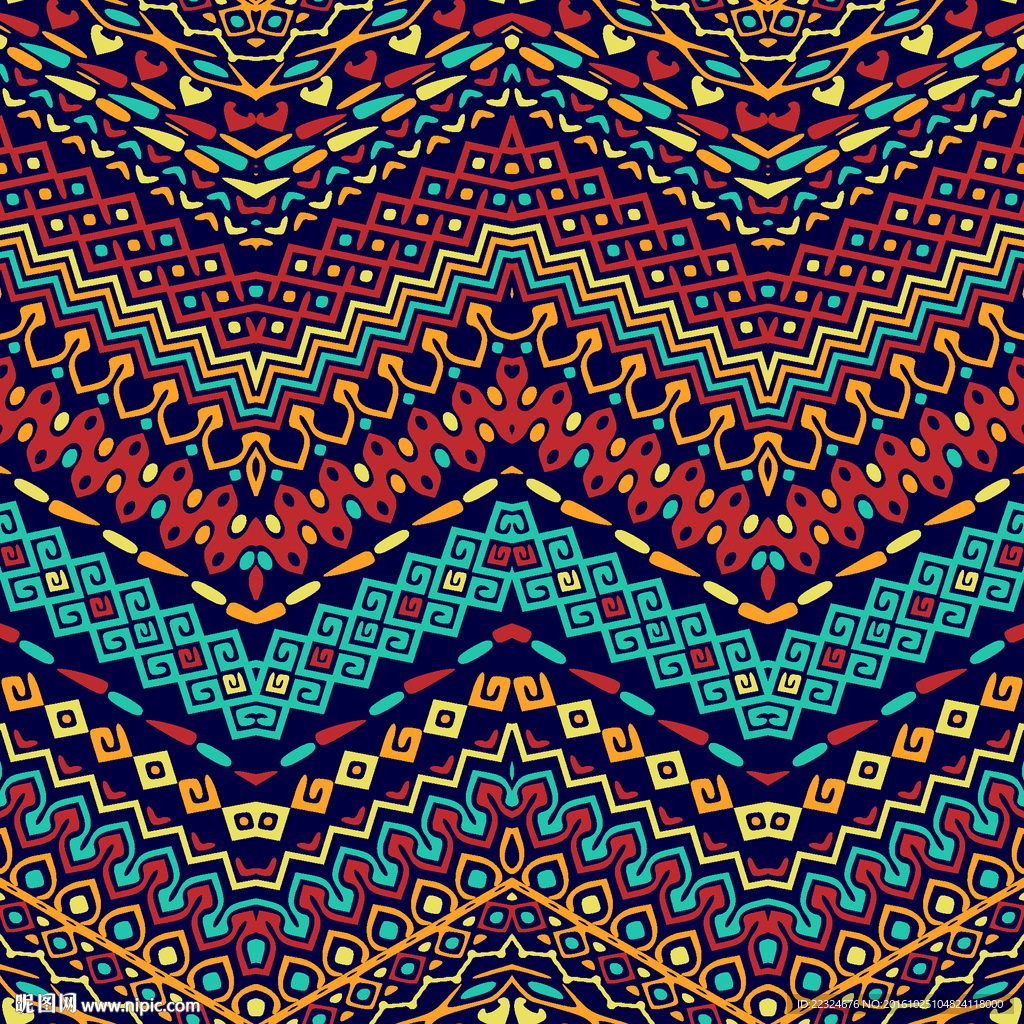 经典复古图案