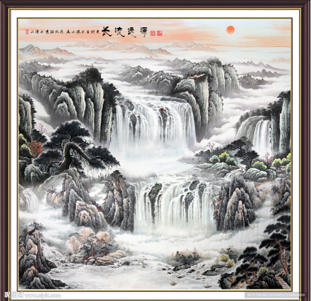 国画山水