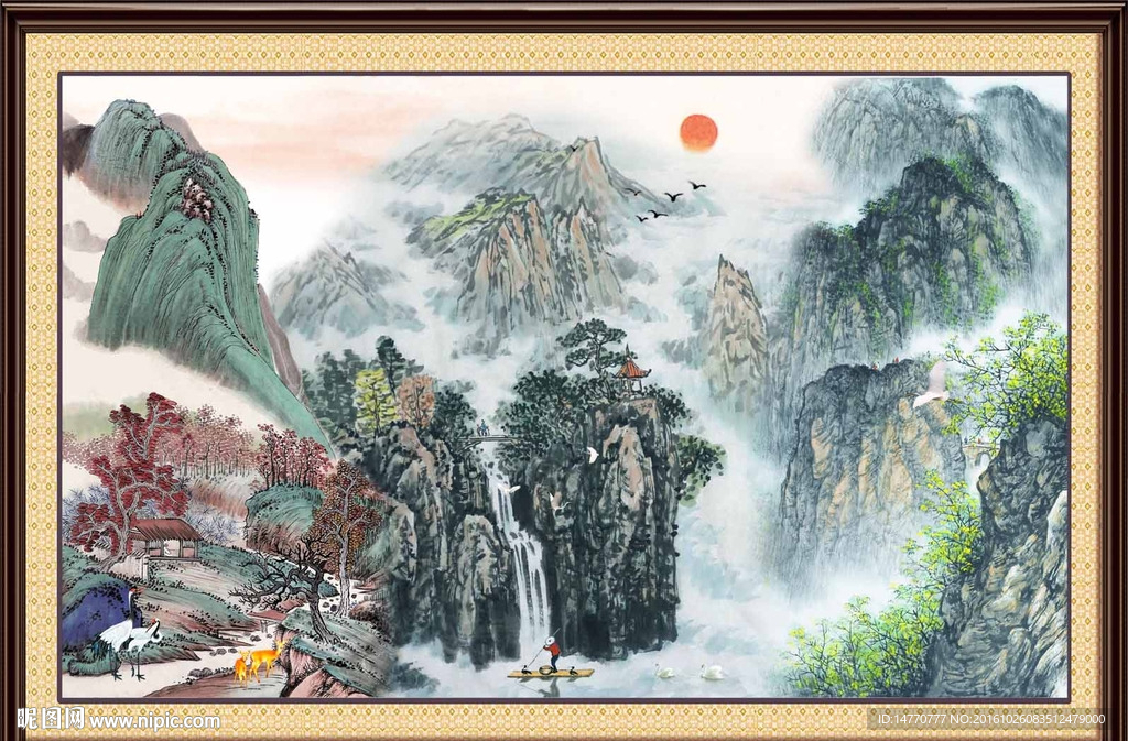 国画风景