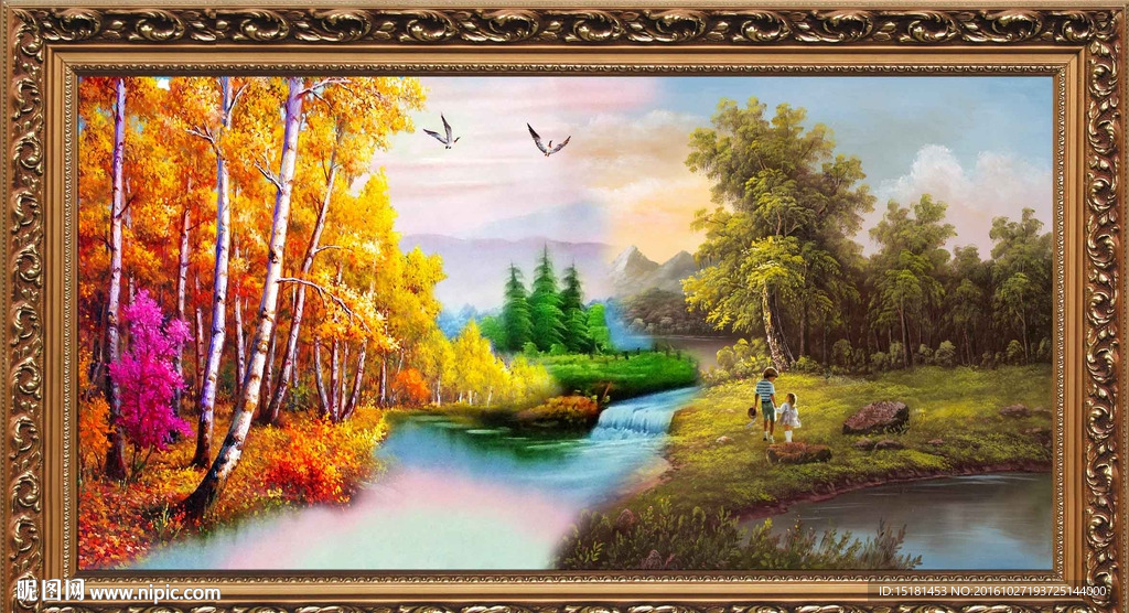 风景油画