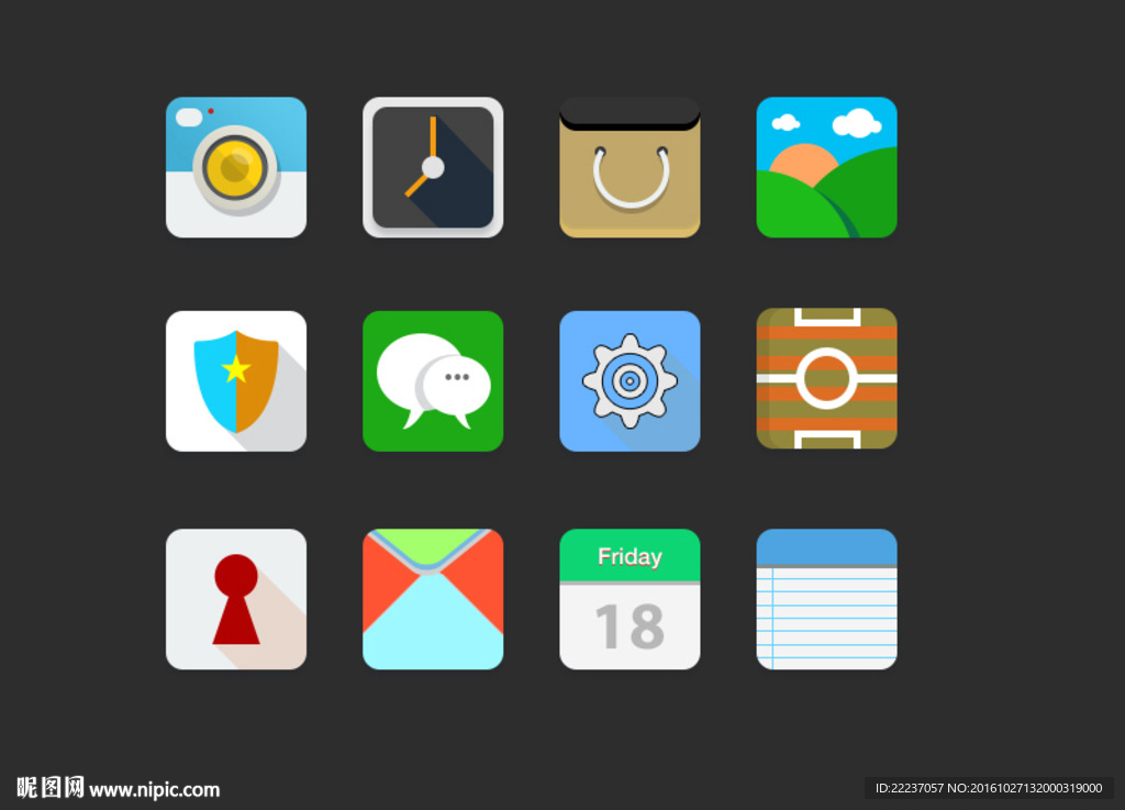 app按钮图标标志标识