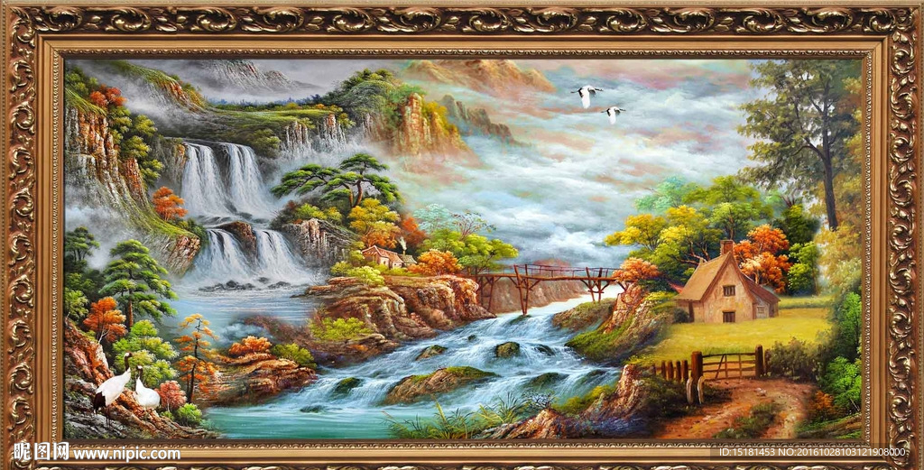 风景油画