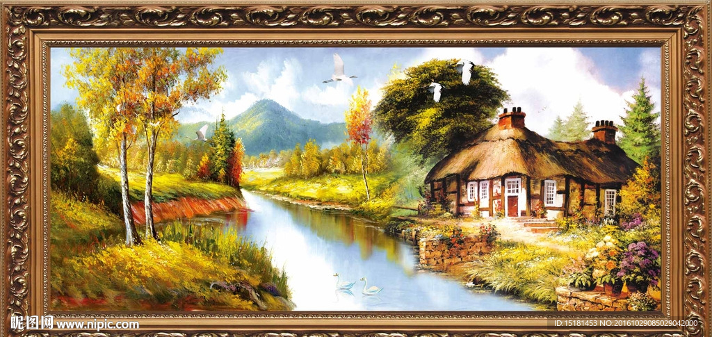 风景油画