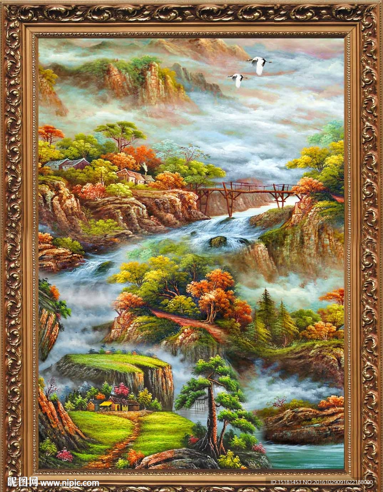 风景油画