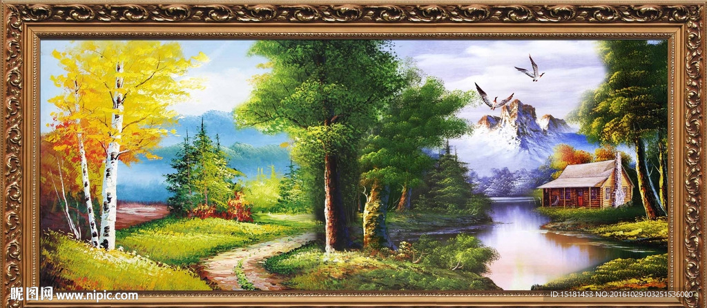 风景油画