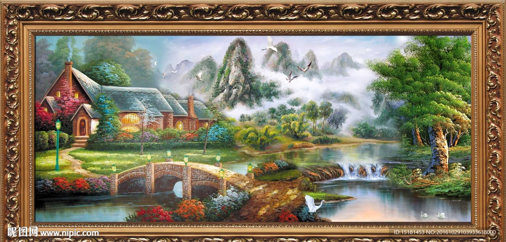风景油画