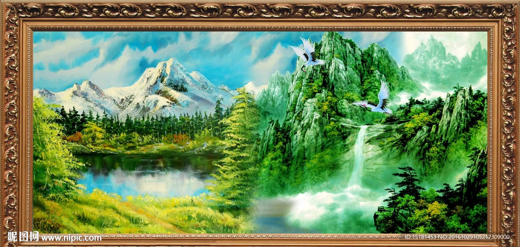 风景油画