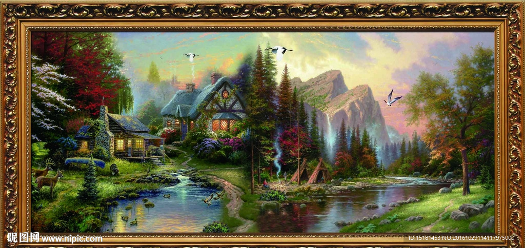 风景油画