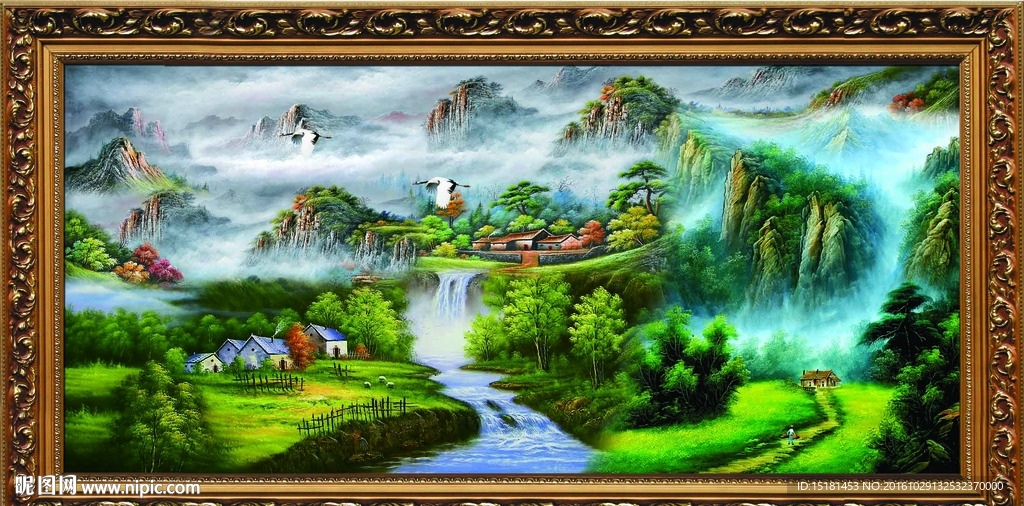 风景油画