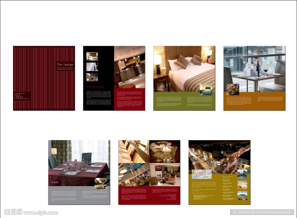 高档 豪华 酒店 别墅画册