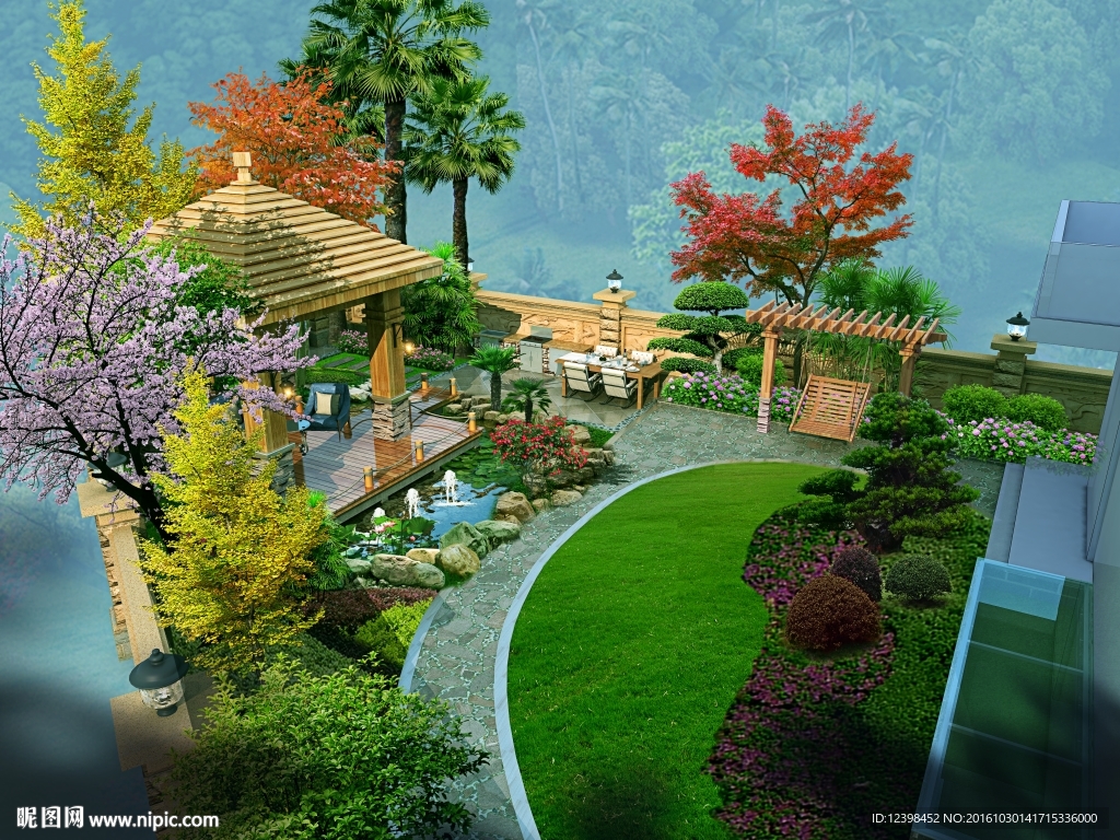 rgb元(cny)举报收藏立即下载关 键 词:庭院 屋顶花园 景观 效果图 院