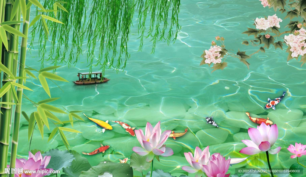 中式背景墙