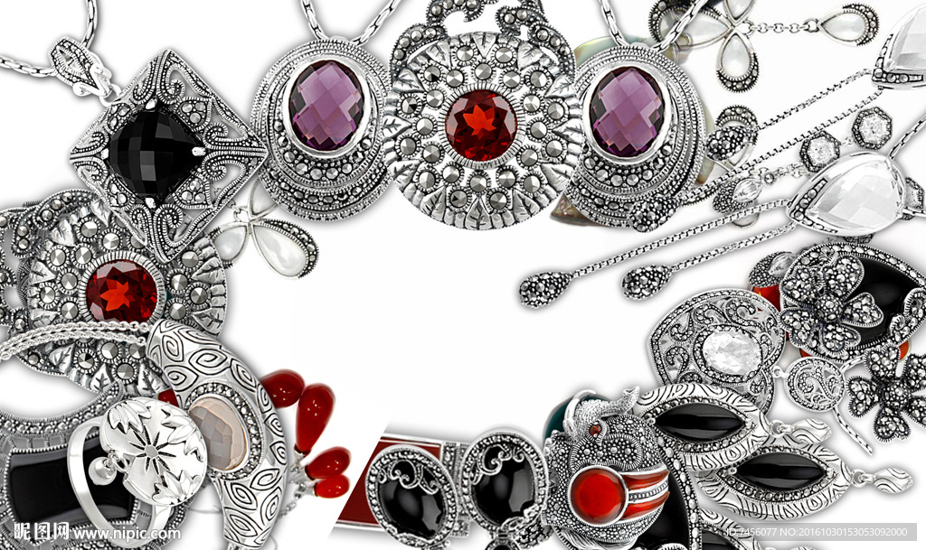 珠宝时尚奢饰品背景墙