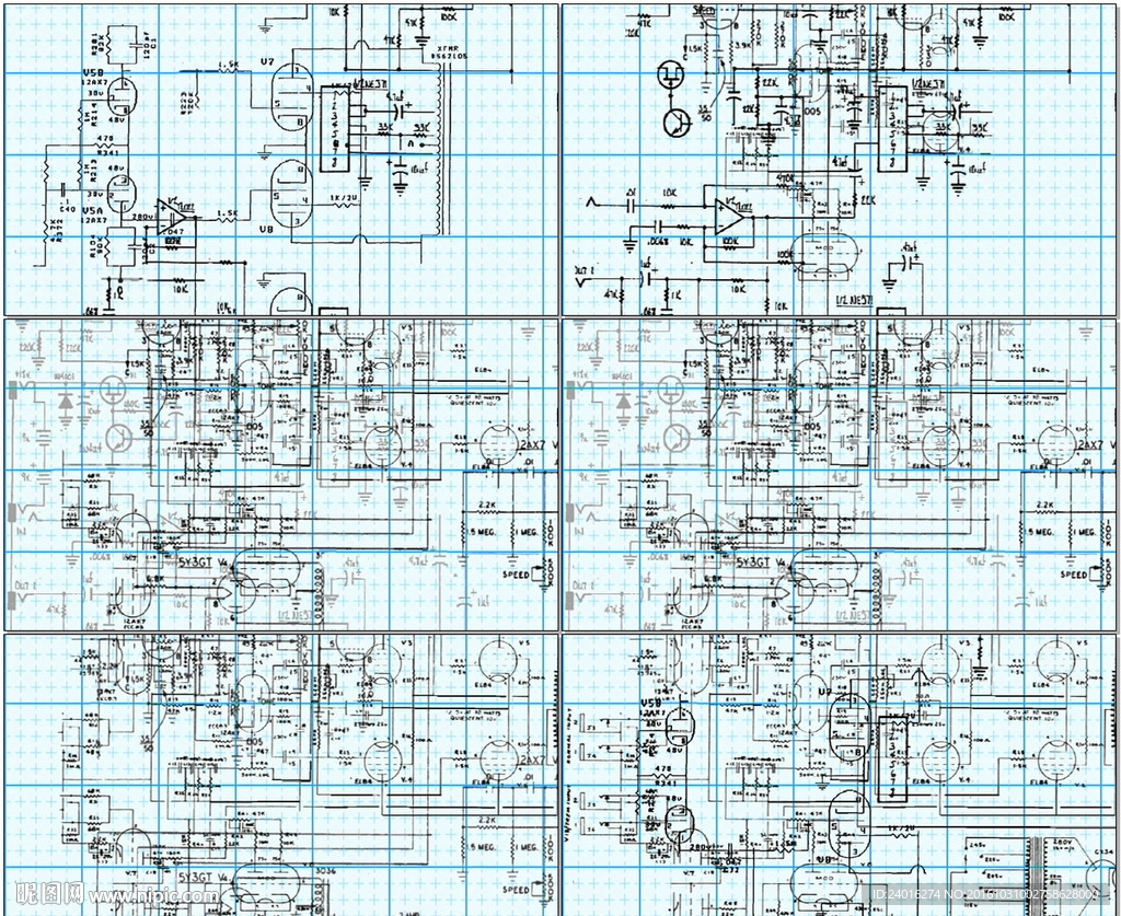 电子科技绘图动态素材