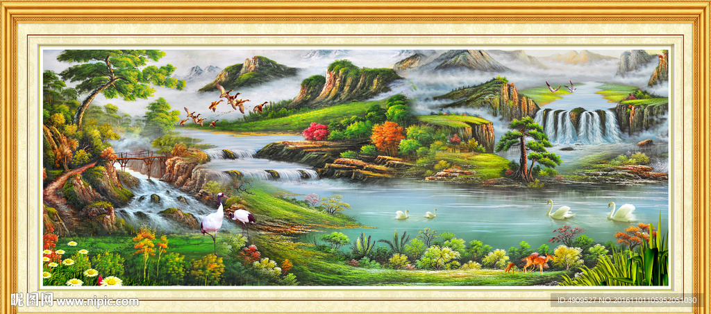 油画