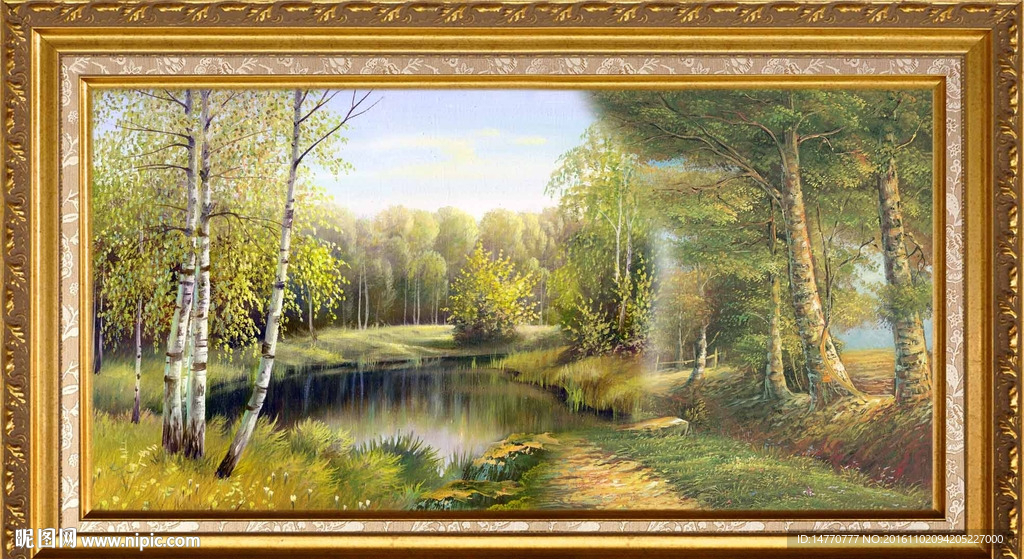 风景油画