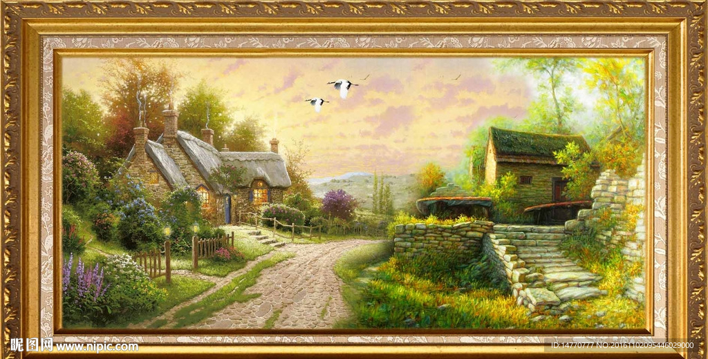 风景油画