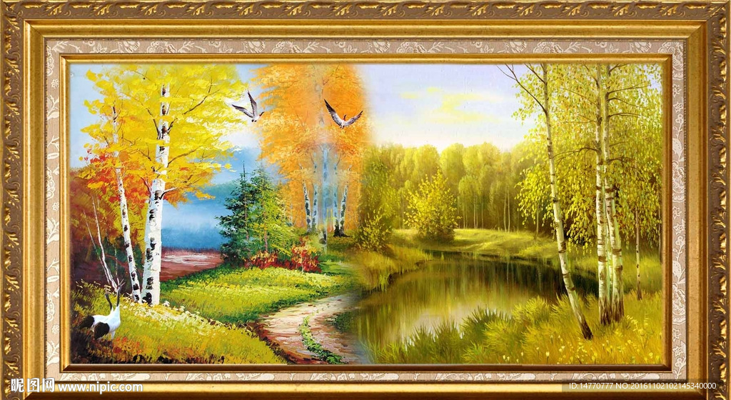 风景油画