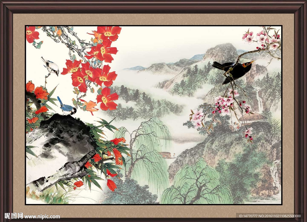 花鸟国画