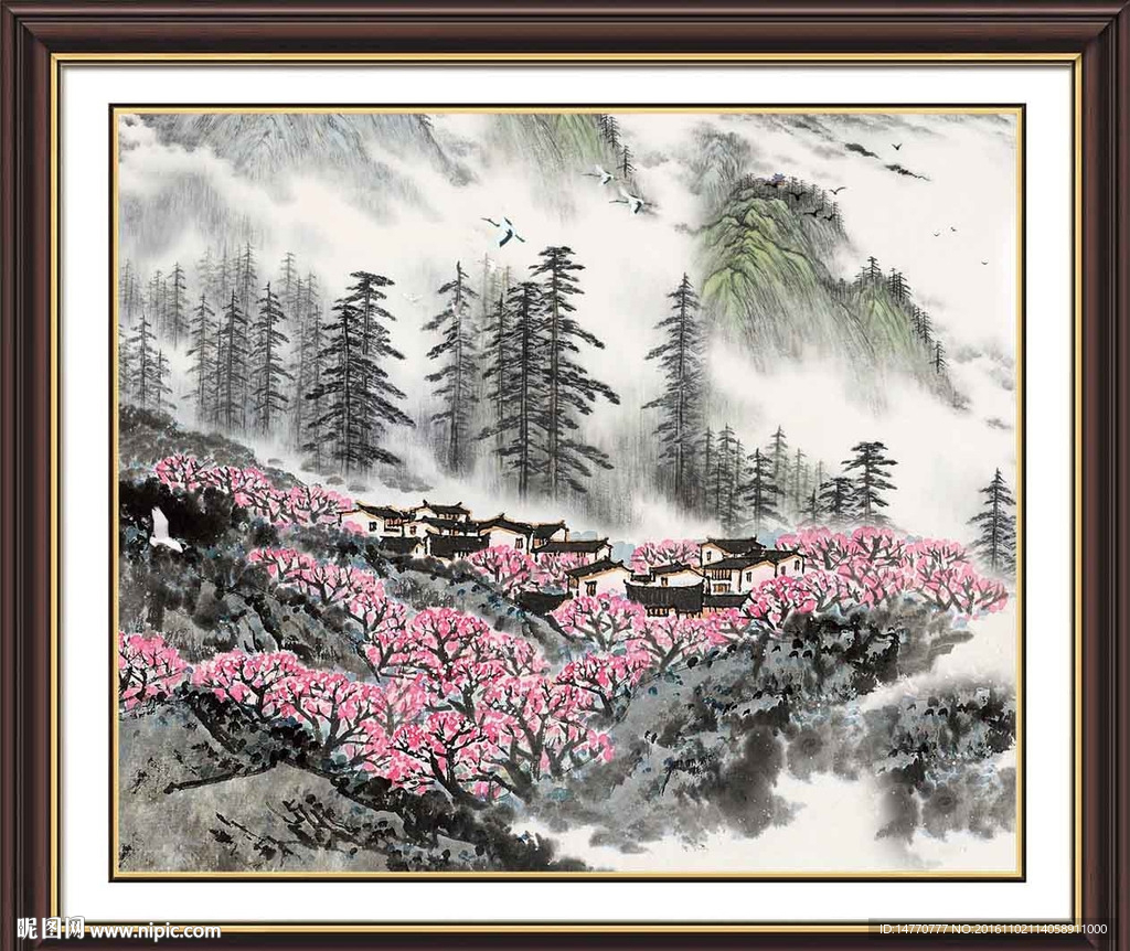 国画风景