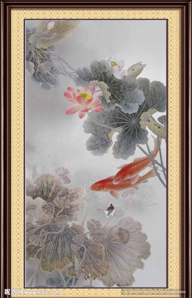 荷花图