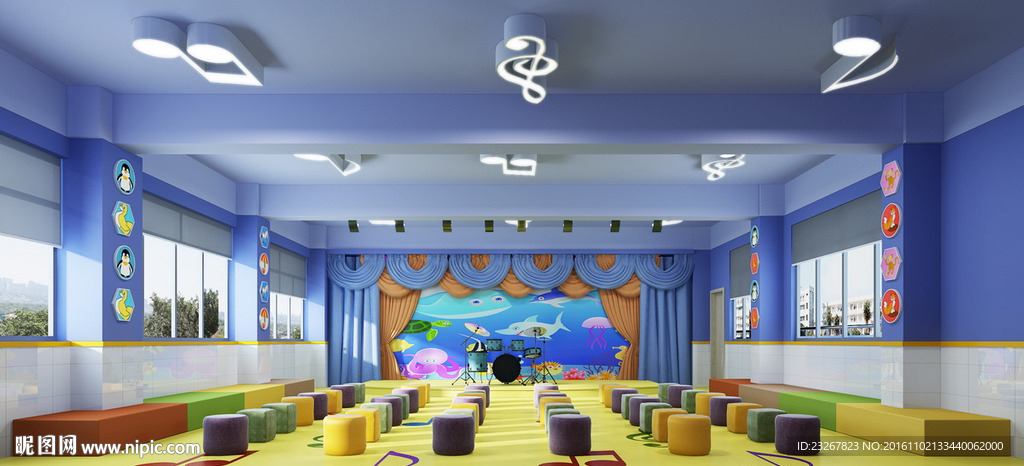 幼儿园音乐室